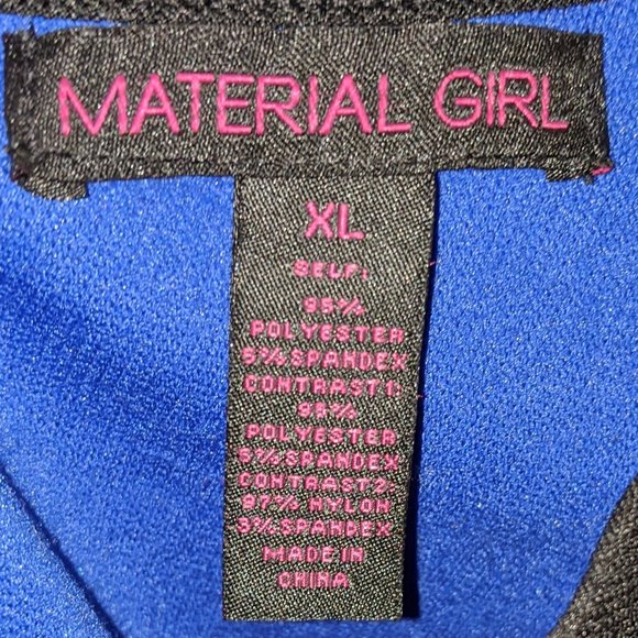 Black and Blue Dress - Picture 3 of 4